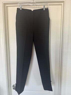 NWT BCBGMaxAzria Black Straight-Leg Dress Pants